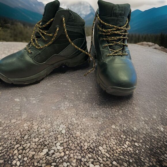 Interceptor MNIN0340100 Men's Black Leather Non Steel Toe Boots Size 7 - Picture 4 of 10